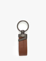Sleutelhanger Leder Yves renard Bruin foulonne 2328